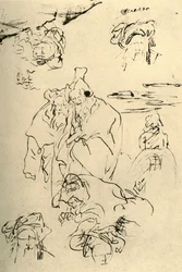 Figuren en hoofden van oosterlingen