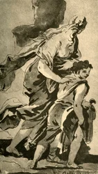 Hagar en Ismaël