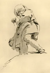 Man met tulband, midden 18e eeuw, 1928