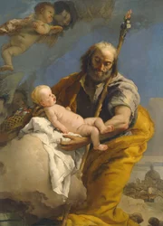 Sint Jozef en het Christuskind, 1767-69