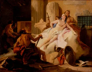 Schets voor „Venus en Vulcanus“