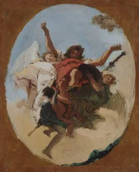 De apotheose van de heilige Rochus