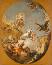 De wagen van Aurora, 1760s