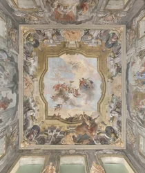 De val van de demonen, Verhalen van Scipio, detail, 1731 (detail)
