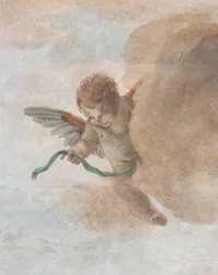 De val van de demonen, Verhalen van Scipio, detail, 1731 (detail)