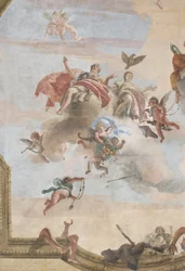 De val van de demonen, Verhalen van Scipio, detail, 1731 (detail)