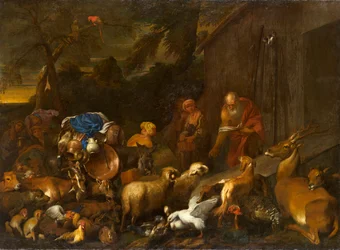 Noach en de Dieren die de Ark Binnengaan, circa 1630-1632