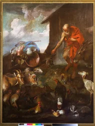 De intocht van de dieren in de ark, ca. 1655