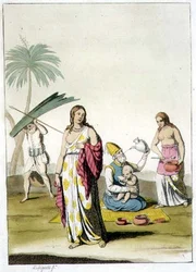 Indiase familie, uit 