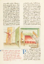 Decameron, De sleutel tot het paradijs - Puccio di Rinieri misbruikt door Felice, Derde dag, kort verhaal 4.