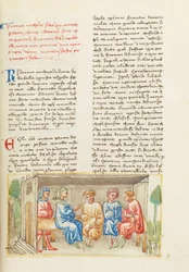 Decameron, Toen God leerde tekenen - Michele Scalza en de jongeren , Zesde dag, kort verhaal 6.