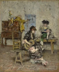 Een gitarist