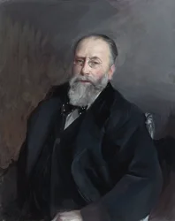 Portret van Edmond de Rothschild (1845-1934), bankier, filantroop en Franse verzamelaar