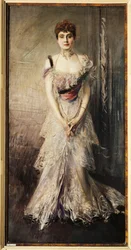 Portret van Infanta Eulalia van Spanje, circa 1898