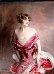Portret van Mlle. de Gillespie, La Dame de Biarritz, 1912