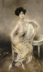Portret van Rita de Acosta Lydig, 1911