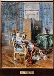 Lezende Vrouw