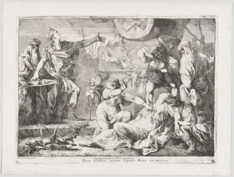 Het offer van Polyxena, 1776