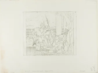 Aeneas Introduceert Zijn Zoon Ascanius aan Dido