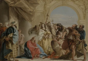 Christus en de op overspel betrapte vrouw