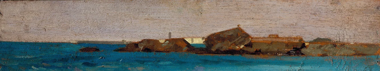 Blauwe zee, ca. 1865