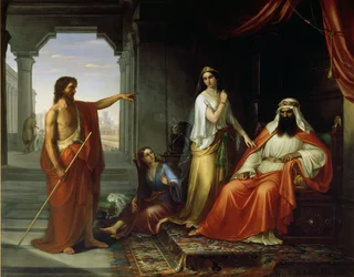 Sint-Jan de Doper berispt Herodes