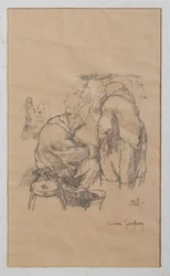 Vrouwen op de markt 1918