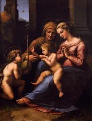 Onze-Lieve-Vrouw van Goddelijke Liefde, door Giovan Francesco Penni, bekend als de Fattore (ca 1488-1528)