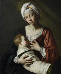 Madonna col bambino, ook bekend als Madonna del latte