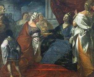 Koningin Artemisia drinkt de As van Mausolus