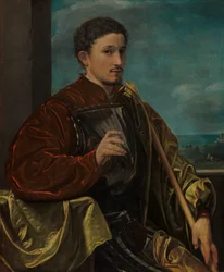 Portret van een ridder