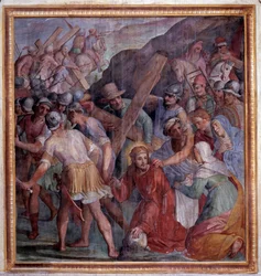 Passie van Christus: De val op weg naar de Calvarie
