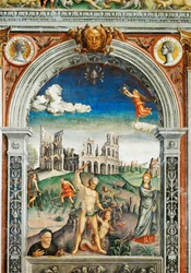 Muurschilderingen in de Zaal van de Dierenriem, Palazzo d