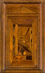 Lignaean Canonical Choir, ingelegd door Giovanni Maria Platina 1484, Superior Stall