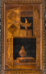 Lignaean Canonical Koor, Ingelegd door Giovanni Maria Platina 1484, Bovenste Zitplaats