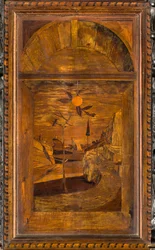 Lignaean Canonical Koor, Ingelegd door Giovanni Maria Platina 1484, Bovenste Zitplaats