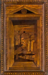 Lignaean Canonical Choir, Ingelegd door Giovanni Maria Platina 1484, Bovenste Stal