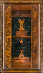 Lignaean Canonical Choir, Ingelegd door Giovanni Maria Platina 1484, Bovenste koorbank