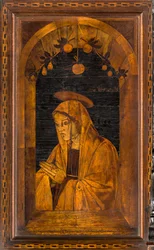 Lignaean Canonical Choir, Ingelegd door Giovanni Maria Platina 1484, Bovenste Zitplaats