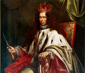 Portret van Antonio Grimaldi, Doge van Genua van 1703 tot 1705