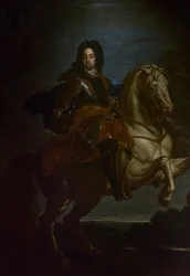 Portret van Francesco Farnese te paard, c.1705