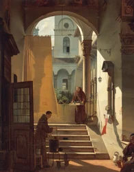De apotheker van een klooster (detail)