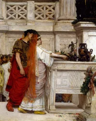 Huwelijksaanzoek (detail)