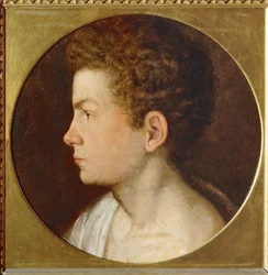 Zelfportret ... (schilderij op doek)