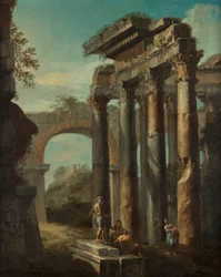Romeins ruïnelandschap