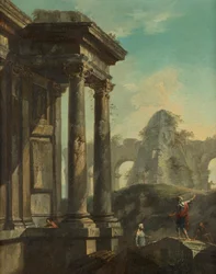 Romeins ruïnelandschap