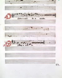 OSANNA manuscript van de 