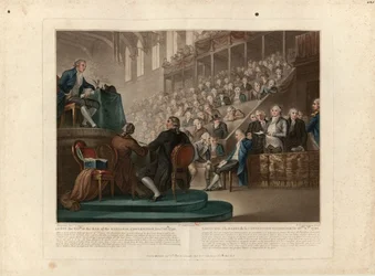 Lodewijk XVI voor de Nationale Conventie in december 1792, 1796.