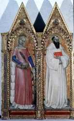 SS. Catharina van Alexandrië en Bernardo (detail)