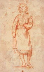 Staand meisje